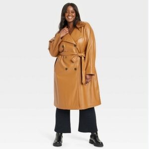 #1327 Ava viv women's trenchcoat size 3XL